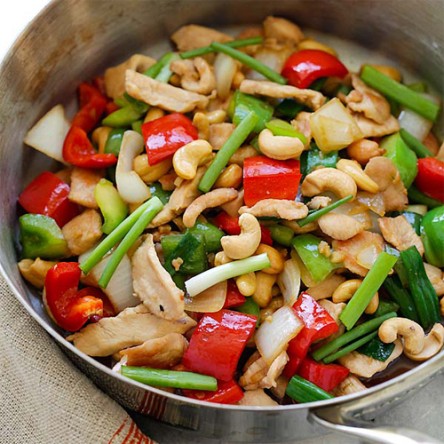 Thai Cashew Nut Salad থ্যাই ক্যাশুনাট সালাদ